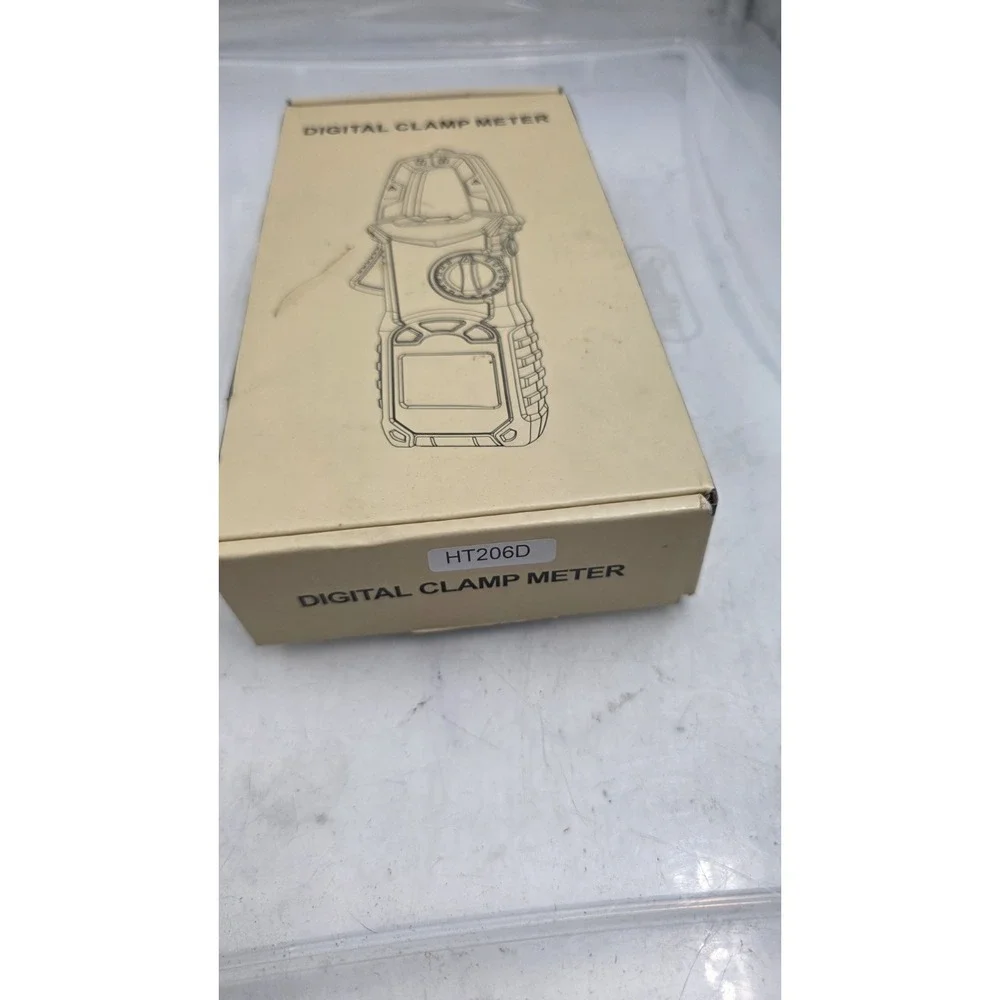 Digital Clamp Meter Multimeter 6000 Counts TRMS, Clamp Multimeter Tester for ...